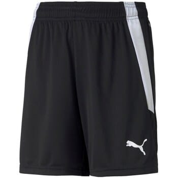 PUMA teamLIGA Shorts Jr Unisex Sportbroek - Puma Black-Puma White
