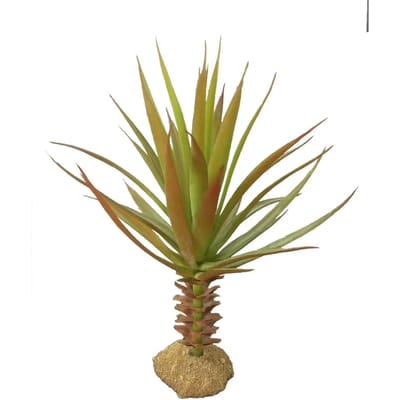 Decoratieve kunstplant op voet Reptiles Planet Pacaya Bush