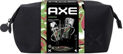 Axe Africa met toilettas