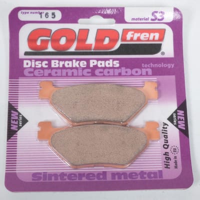 Plaquette de frein Gold Fren pour Maxi Scooter Yamaha 500 Xp T-Max 2001 à 2003 AR Neuf