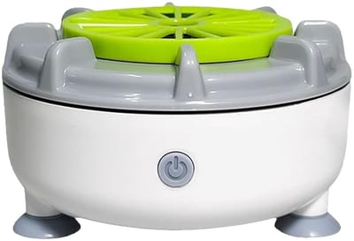 Fruitwaskom Reiniger - Elektrische Kom - Voedsel Hygiëne - Geavanceerde Ionisatie - 11.5 x 11.5 x 7.5 cm - Wit