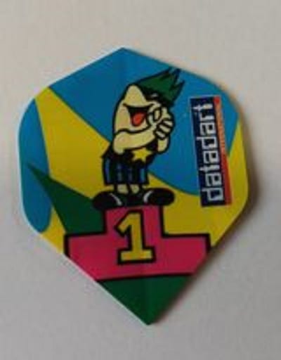 Datadart cartoon Dart Flights - 10 sets (30 stuks) - 75 micron dik