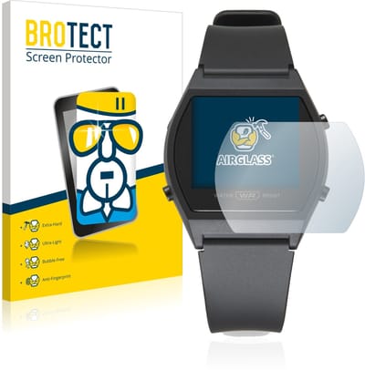 Screenprotector voor Casio LW-204-1BEF Beschermglas transparant