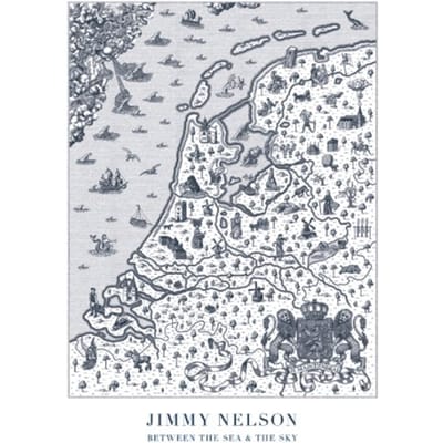 Jimmy nelson poster - landkaart: between the sea & the sky - Jimmy Nelson