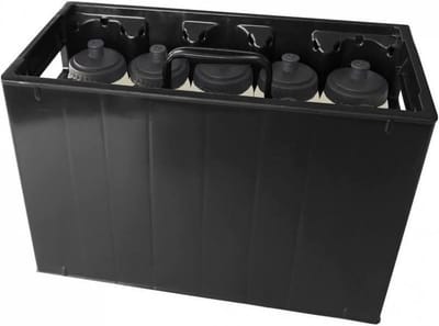 Bidonkrat INCLUSIEF 10 bidons van 0,8 liter