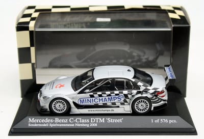 Mercedes-Benz C-Class DTM Spielwarenmesse Nürnberg 2008 - 1:43 - Minichamps