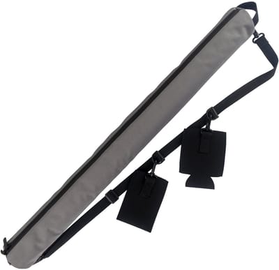 Golf-koeltas voor bier – Geschikt voor 7 blikjes – Geïsoleerd – Met telefoonvak – Crossbody-model – Geschikt voor strand, picknicks, feestjes en sport – grijs