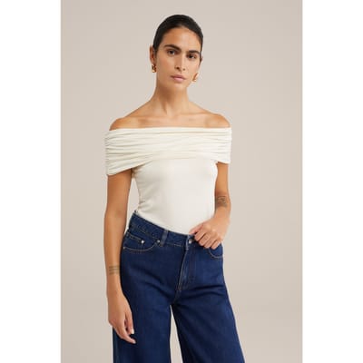 We Fashion T-shirt White Maat: L | Blouses Outlet | Dames | Wit