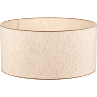 Duolla Lampenkap Roller, ecru, jute, Ø 50 cm, hoogte 24 cm