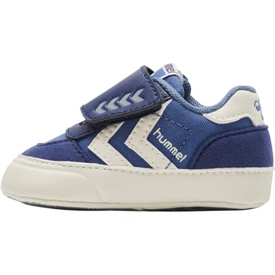 Hummel Kinder Sneakers flach Stadil Low Crib Infant Blue Horizon-20