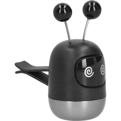 Auto Vent Outlet Verfrisser Schattige Robot Airconditioning Aromatherapie Geur Aluminiumlegering Type 1 gray