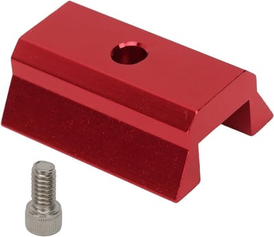 Metalen Montageplaat voor Telescoop met 1/4 Inch Draad en Dovetail Rail voor Smartphone en Locatiehulp