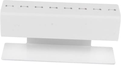 Pincet Houder - Display Standaard - Wimper Verlenging - 8 Posities - 17x8cm - Wit
