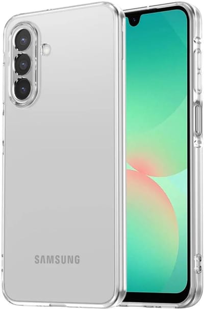 Transparant Dun TPU Hoesje Geschikt voor Samsung Galaxy A26 | Back Cover | Lichtgewicht | Ultra Dun | Flexibel | Zacht | Doorzichtig