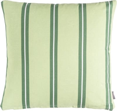Printed Stripes Lt. M. Groen Kussen | 45 X 45 | Sierkussen Voor Woonkamer Of Slaapkamer