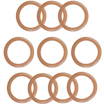 10 stuks Pomp Zuigerveren Rubber Isolatie voor 1500w Olievrije Stille Luchtcompressor Cilinder