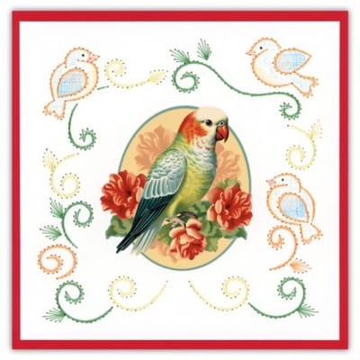 Stitch and Do Nr. 231 Romantic Parakeet