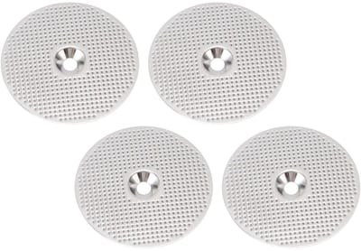 Dailygoods- Koffiefilterplaat 52 Mm - Duurzaam/Roestvrij Staal - Fijne Filtratie - Slijtvast - Universele Specificaties - Geschikt voor Thuisgebruik - Koffiefilter