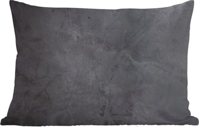 Buitenkussens - Industrieel - Beton - Grijs - Leisteen - Retro - 60x40 cm - Weerbestendig