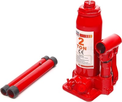 HBM potkrik 2 ton - draagvermogen 2.000 kg, stempel 23 mm, niet verrijdbaar