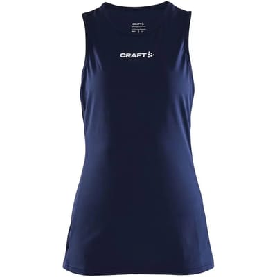 Craft Rush Slim Singlet Dames - Marine | Maat: L