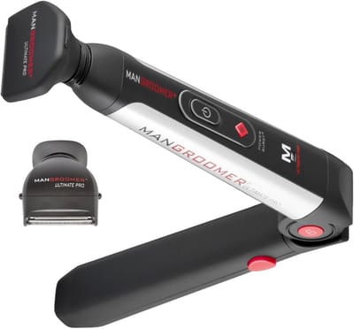Back Shaver - Body Groomer - Zelf Scheren - Flexibele Kopper - 27.94 x 7.62 cm - Zwart