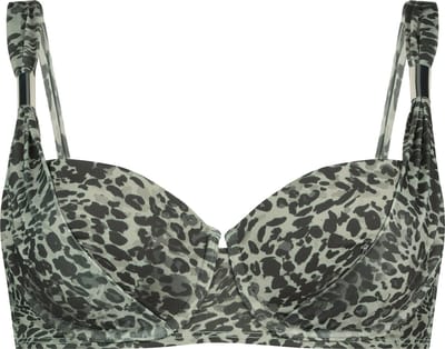 Hunkemöller Dames Badmode Voorgevormde beugel bikinitop Argentina - Groen - maat B75