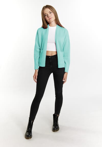 Mymo Gebreid vest Dames aqua