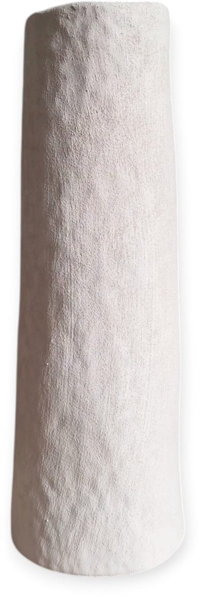 Daan Kromhout – Vaas – Bloemenvaas – Porto – Wit – Keramiek – Robuust – 13x37cm