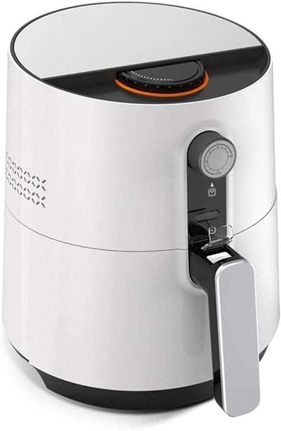 Heteluchtfriteuse - Airfryer Multicooker - Gezond Koken - Snel Luchtcirculatiesysteem - 10 Liter - Zwart
