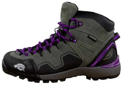 Trekking- en Wandelschoenen voor Dames, Suède, Grijs