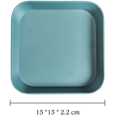Melamine Servies BPA-Vrij Vaatwasserbestendig 100%, wit Dinerborden Eten Binnen en Buiten voor Casual Feest