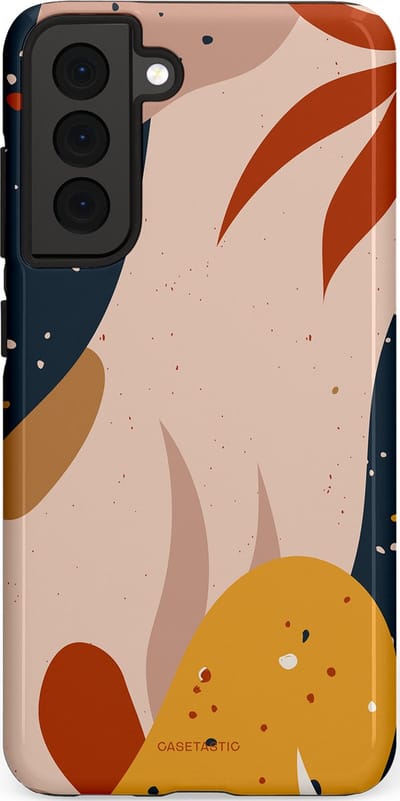 Casetastic Hoesje Geschikt voor Samsung S21 FE - Stijlvolle Beschermende Duo-layer Case - Terravorm
