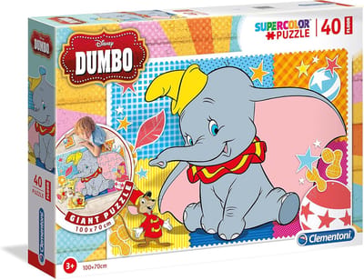 Vloerpuzzel 40 Stukjes - Kinderpuzzel Groot - Spelend Leren - Extra Grote Stukjes - 100x70cm - Meerkleurig