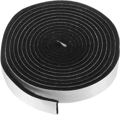Hoogtemperatuur Grill Afplakband voor Rookapparatuur - 7.5 FT, 3/5 Inch x 1/8 Inch, Zelfklevend Vilt voor BBQ en Rookoven