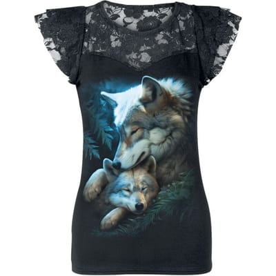 Spiral - Gothic T-shirt - Mother's Love - S tot 3XL - voor Vrouwen - zwart