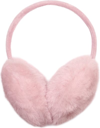 Lajetti - Oorwarmers Meisje Roze - Fluffy Oorwarmer Kinderen Peuters en Kleuters 2-4 Jaar