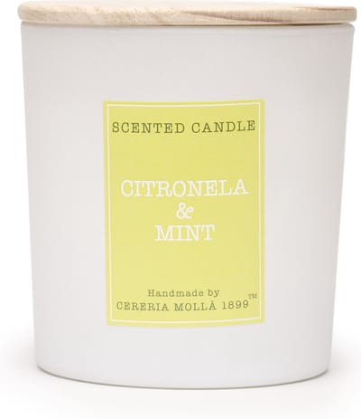 Cereria Mollà 1899 - geurkaars 230 gram Citronella & Mint 50 branduren.