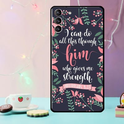 Bijbelvers Christelijke Quote Telefoonhoesje Voor Samsung Galaxy S24 S25 Ultra S21 S22 S23 Ultra S9 S10 S20 Plus S25 FE Cover For Galaxy S25 Plus