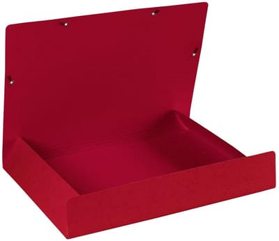 Exacompta 5x Elastomap met 3 kleppen in glanskarton 600gm2 - A3 - Rood - 59503E