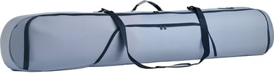 Snowboardtas, Geschikt voor Tot 165 cm, Gepolsterde Ski- en Snowboardreistas, Duurzame 600D Waterdichte Oxford Stof, Instelbare Binnenriemen, Ideaal voor Ski's, Stokken, Brillen, Handschoenen, Helm en Laarzen (Grijs)