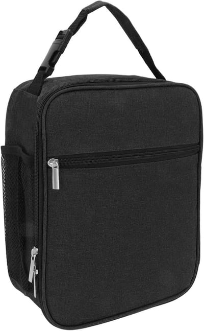 6 liter picknicktas isolatietas dubbeldekker thermotas - Lunchtas voor heren en dames, waterdicht, opvouwbaar - voor levensmiddelen, school, werk, outdoor