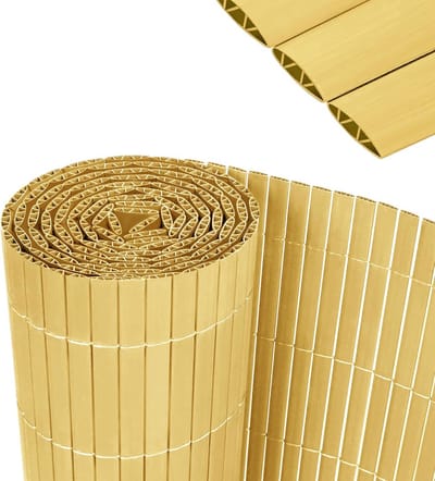 Zichtwerend scherm - Privacy mat - Tuin beschermen - Stabiele W-structuur - 200 x 500 cm - Antraciet