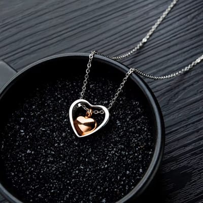 As ketting hart goud