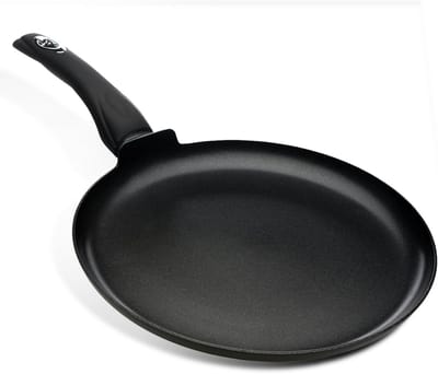 Koekenpan - Pannenkoekenpan - Cakes Bakken - Anti-aanbaklaag - 28 cm - Zwart