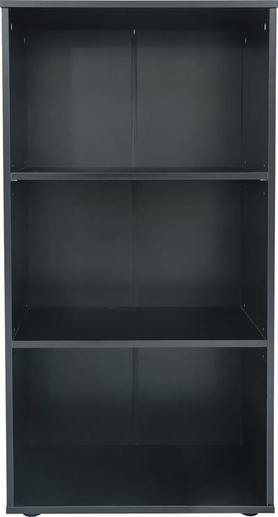Boekenkast archiefkast - open wandkast zwart