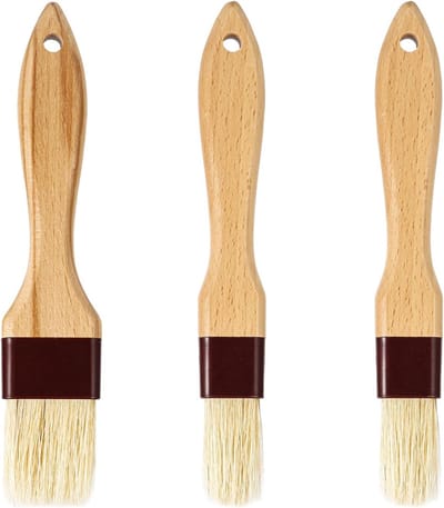 Dough Brushes Set - Keukenborstels voor Olie, Eieren en Marinades, Perfect voor Koken en Bakken