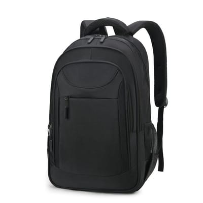 Rugtas - Laptopvak tot 17.3 inch - Veel Opbergruimte - Anti-Diefstal Vak - Fleshouders - Werktas - Rugzak - Stevig & Waterafstotend - Geschikt voor Reizen, Werk & School - Zwart