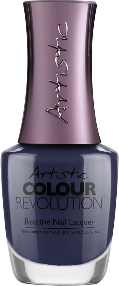 Artistic Nail Design Colour Revolution 'BLUEBERRY BURST' (Blauwgrijs Crème)