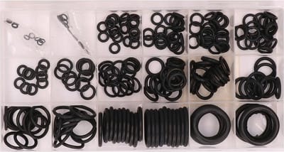 Benson O-ringen - 225x delig - rubberen ringen - afsluitringen